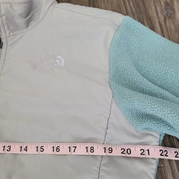 Vintage The North Face Women Fleece Jacket XL Multicolor 100% Polyester Full Zip - Picture 8 of 10